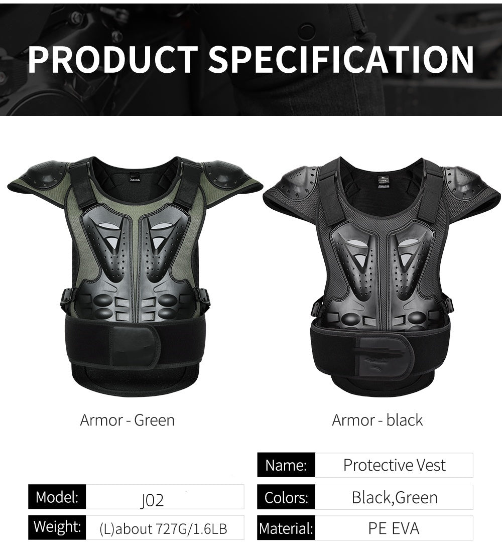 Full body armor protective jacket equipment-J02