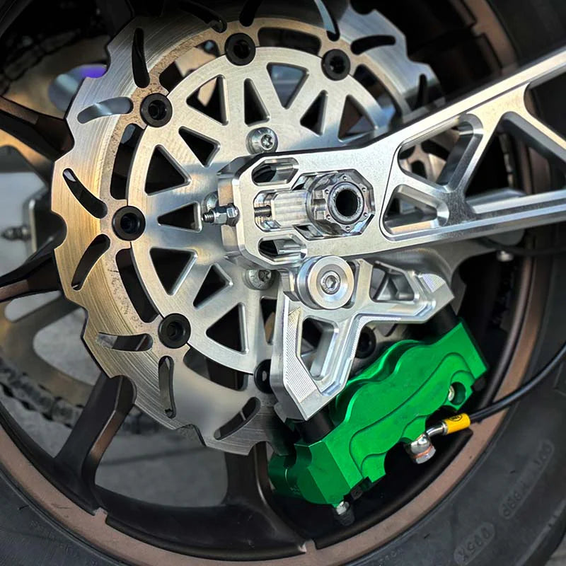HD 11.5-14 13mm Dia Brake Rotors 108mm Front Rear Radial Brake Caliper Mounts CNC Aluminum Metal Fit 14-up Touring 18-up Softail
