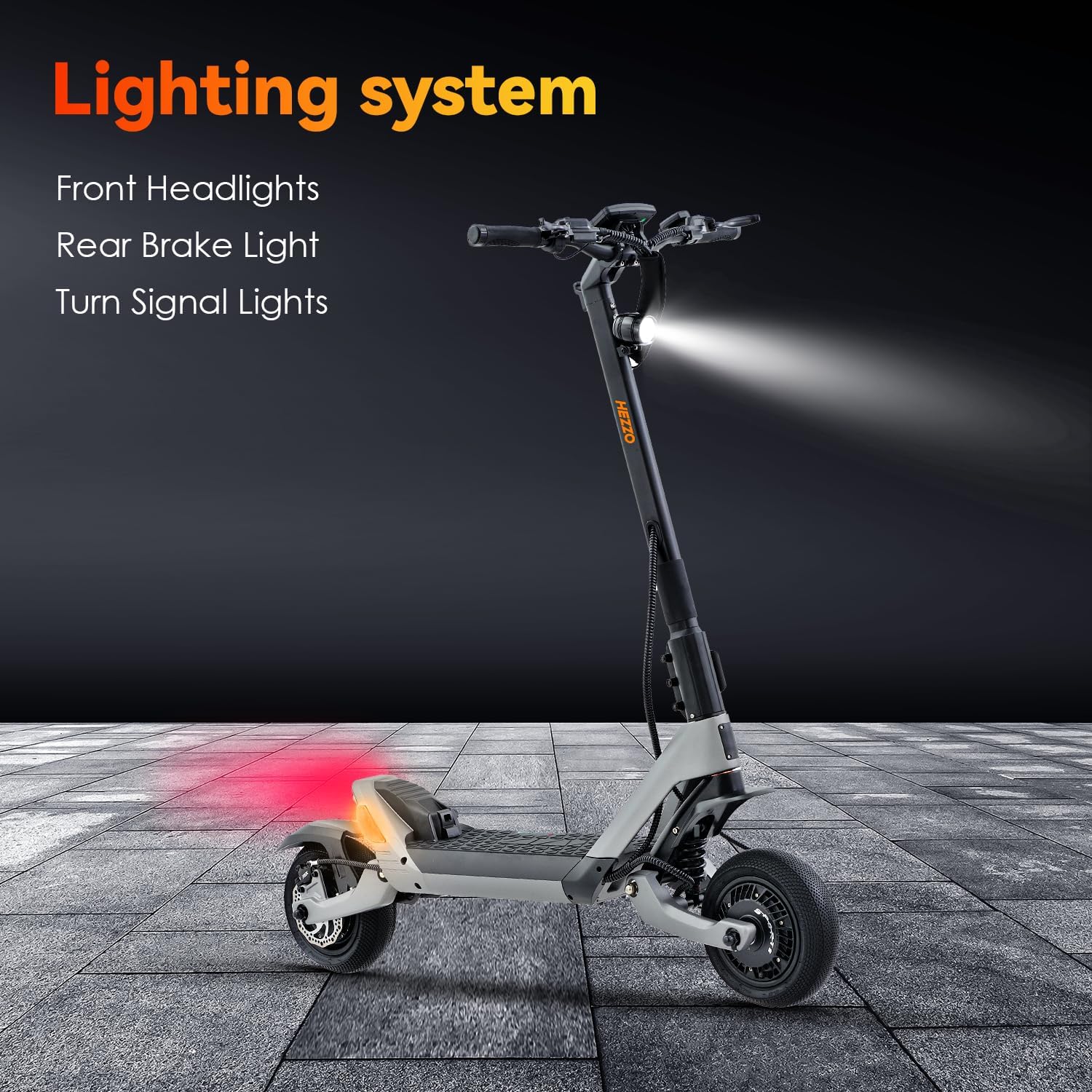 Electric Scooter 3200W 1600W Dual Motor 23Ah 60V Battery 38 Miles Long Range Top Speed -F6