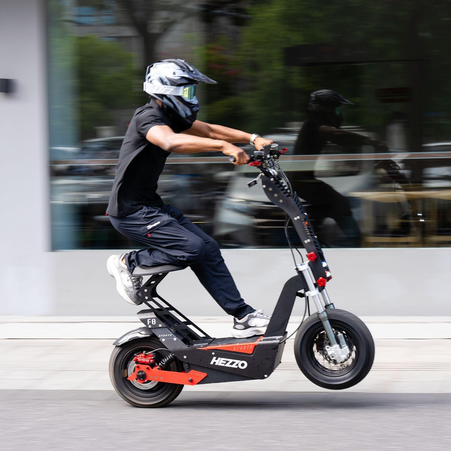 Electric Scooter 72V 8000W Motor Foldable With Seat-F8