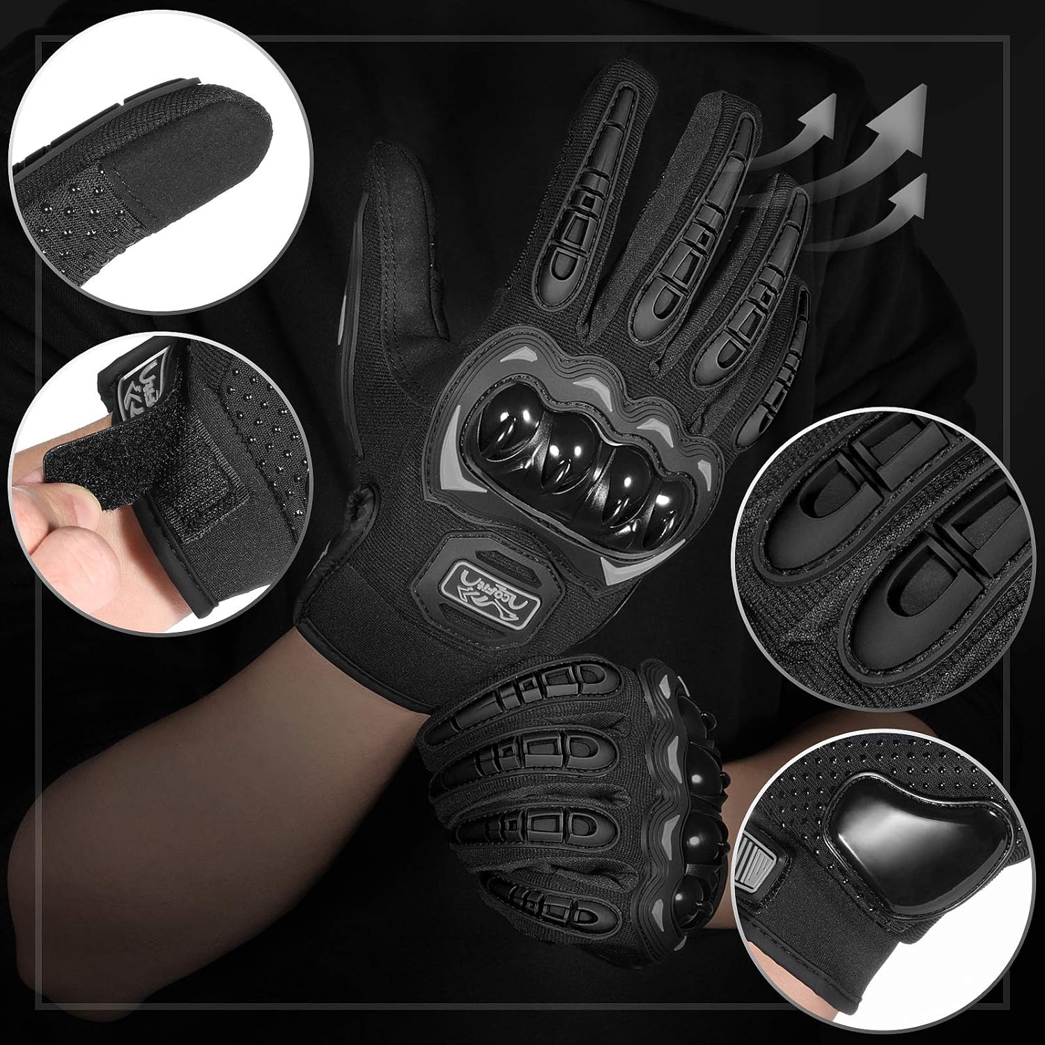 Touch Screen Motorcycle Gloves-G01