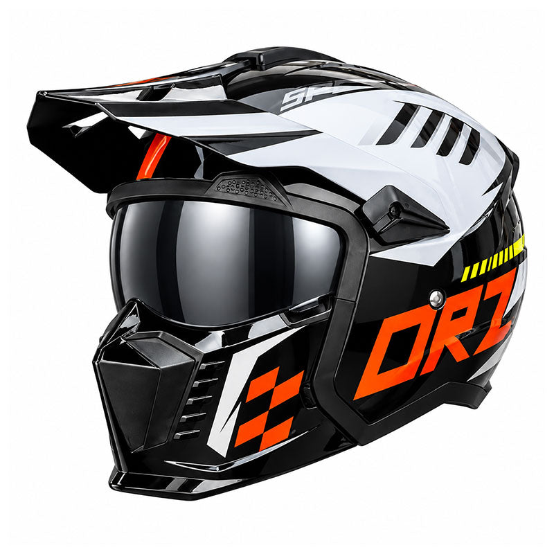 KTVMOTO Futuristic Full Face Motorcycle Helmet-I271