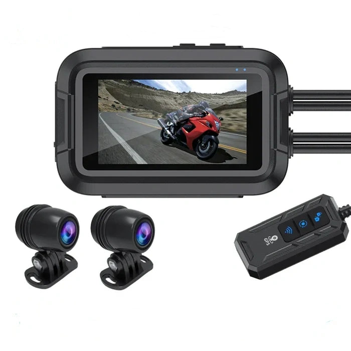 1080P Waterproof Mini Dual DVR Camera with Wifi GPS-F02