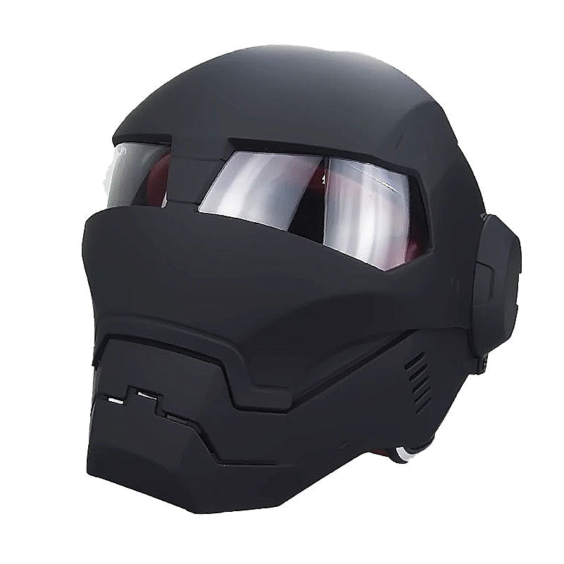 Sci-Fi Robot-Style Full-Face Helmet-I11