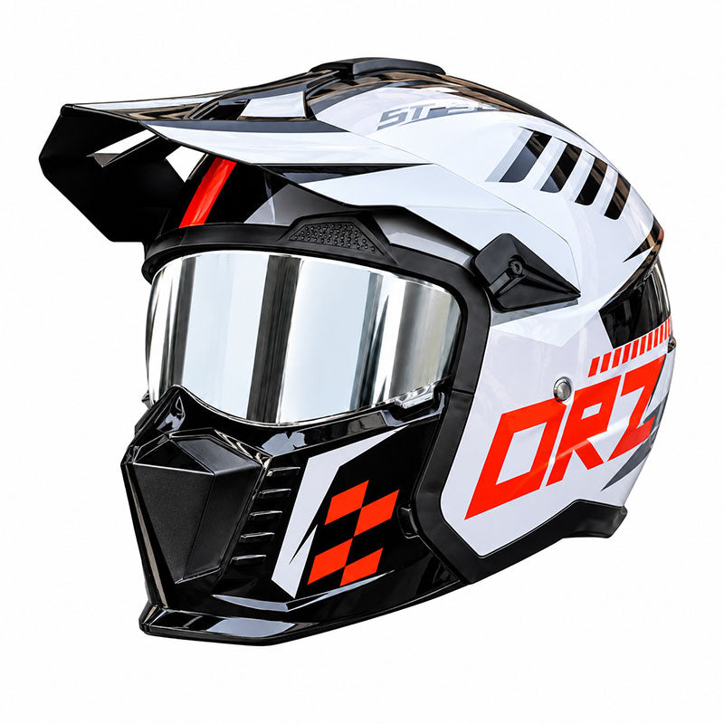 KTVMOTO Futuristic Full Face Motorcycle Helmet-I271