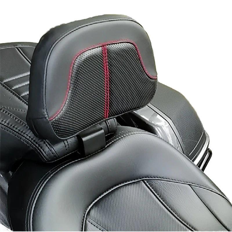Adjustable Leather Plastic PU Seats for Driver Rider New Condition Backrest Fit for Touring Road King Ultra Glide Limited CVO