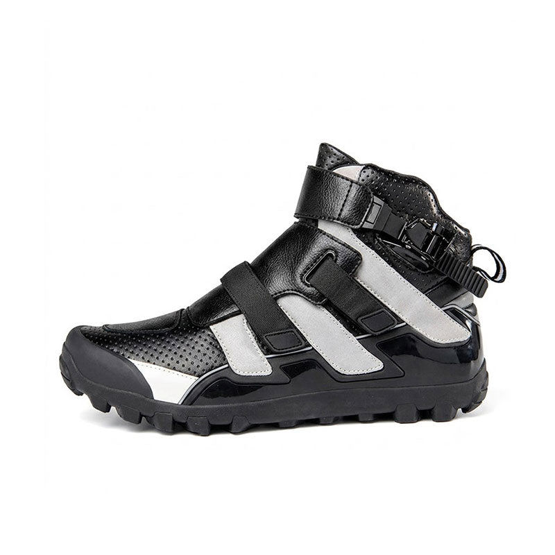 Genuine Leather Breathable Motorcycle Riding Shoes-K139