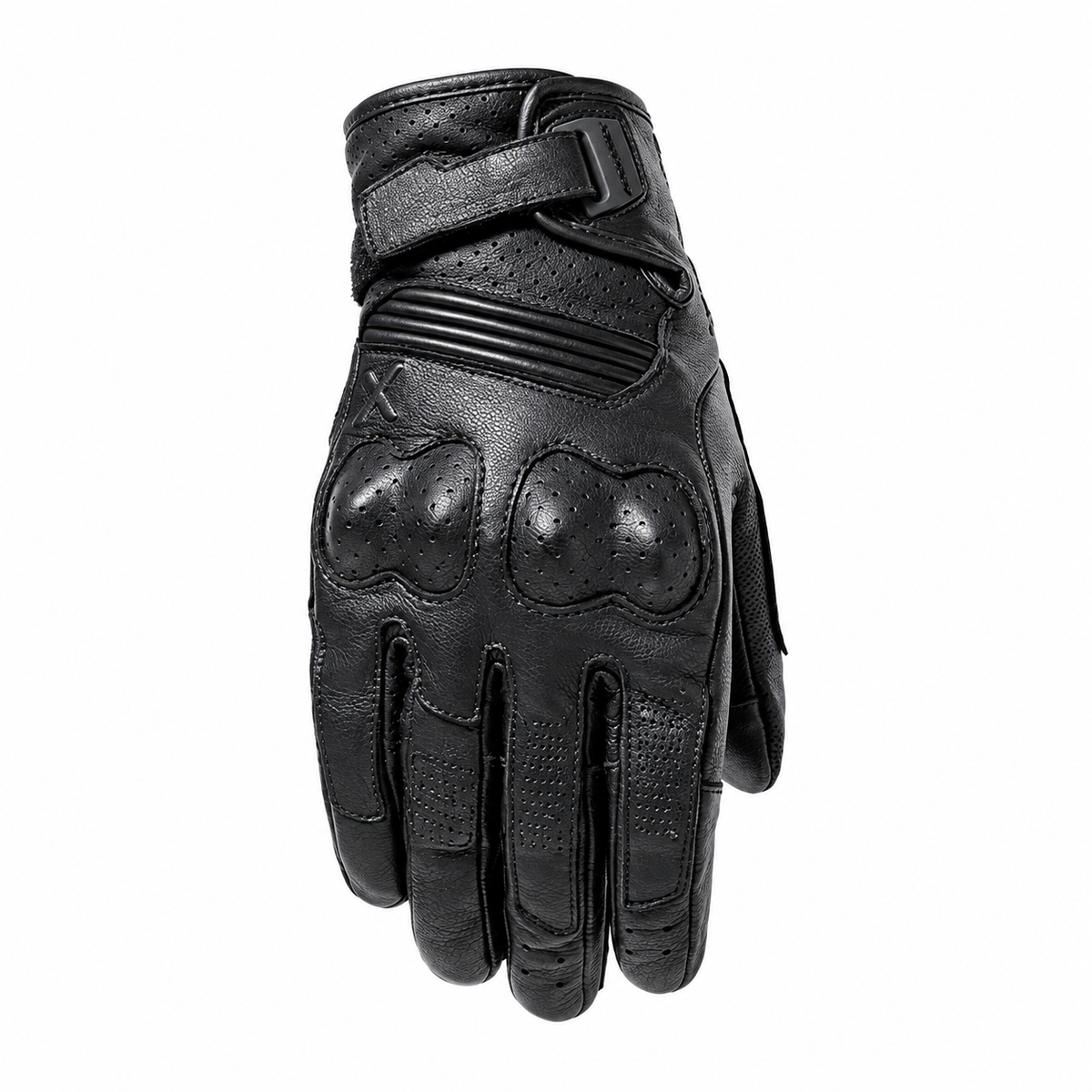 Genuine Leather Retro Motorcycle Gloves-G78
