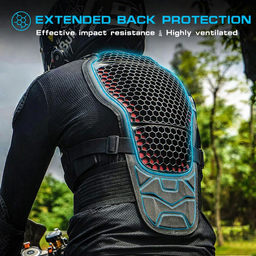 CE Level 2 Professional Spine and Chest Protection Armor – F5