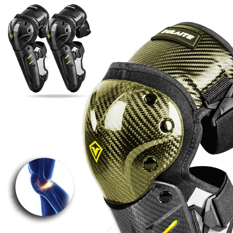 CE2 certified carbon fiber protective gear set - Y05