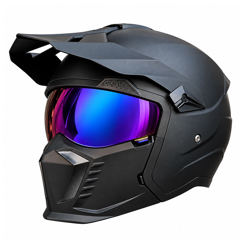 KTVMOTO Futuristic Full Face Motorcycle Helmet-I271