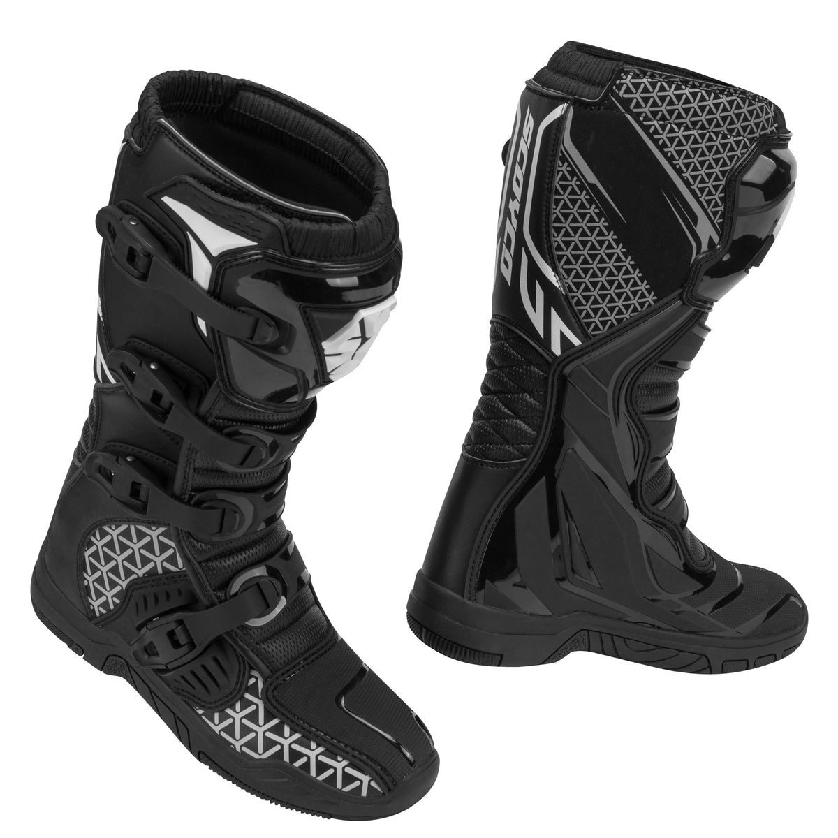 High-top anti-fall off-road motorcycle boots - K22
