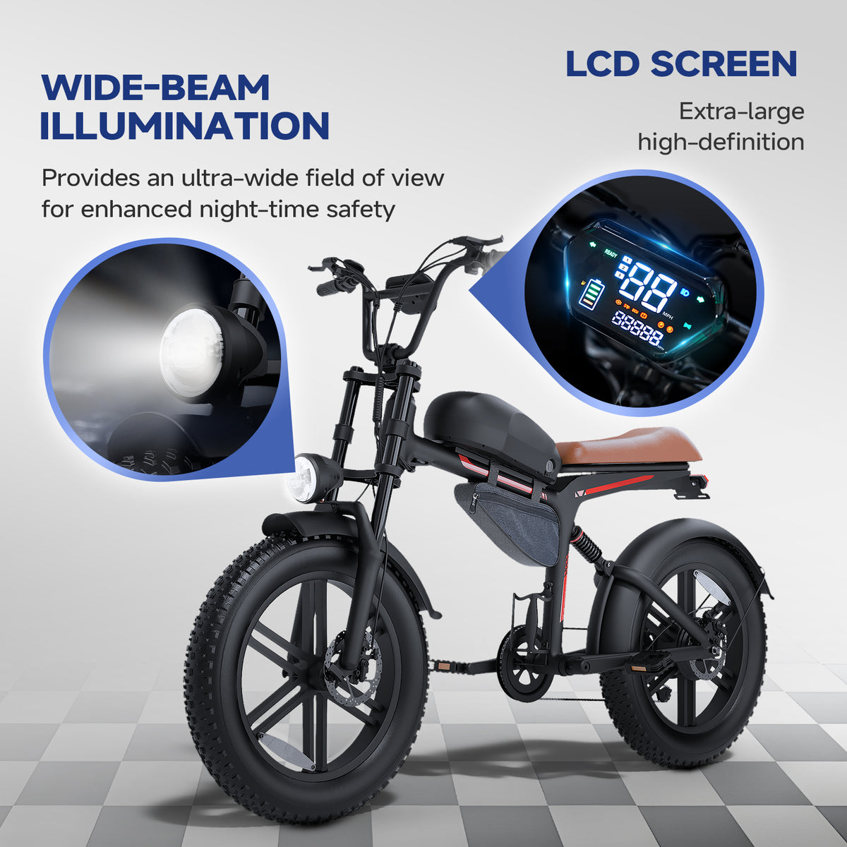 7-Speed All-Terrain Electric Bicycle – BK20