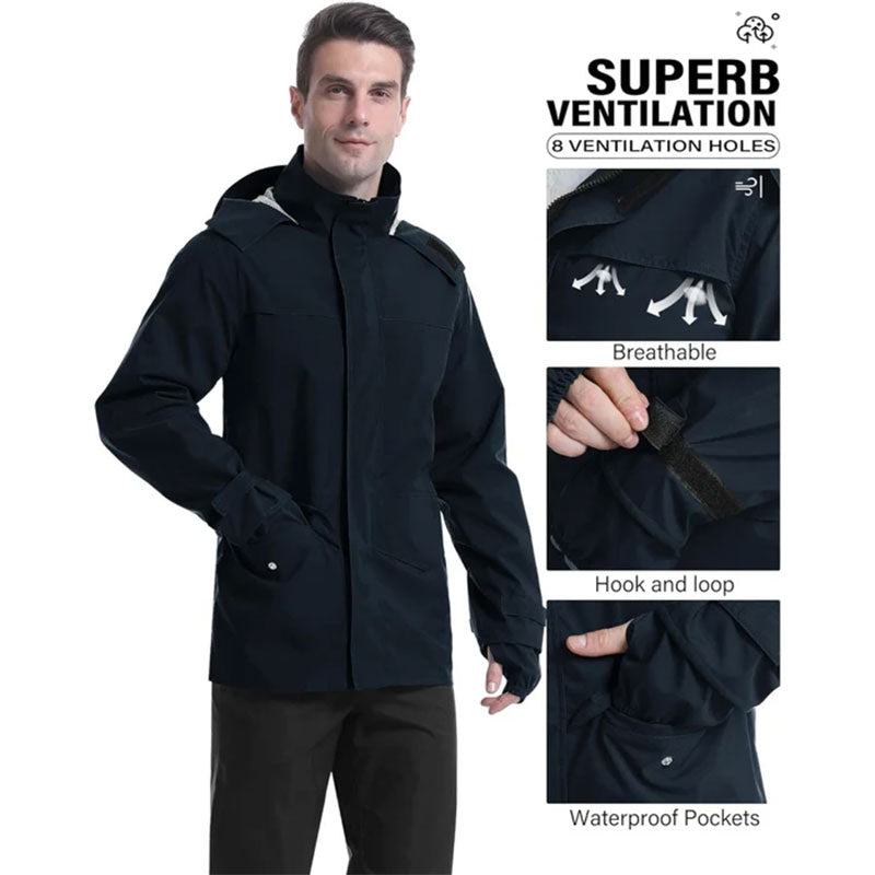 Motorcycle waterproof raincoat set - C01