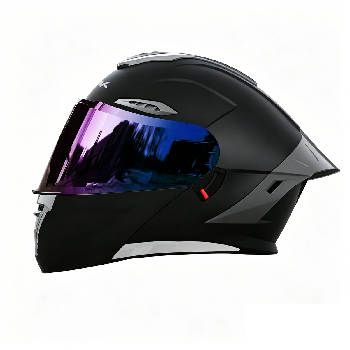 Modular Motorcycle Helmet with Dual Visor-I122