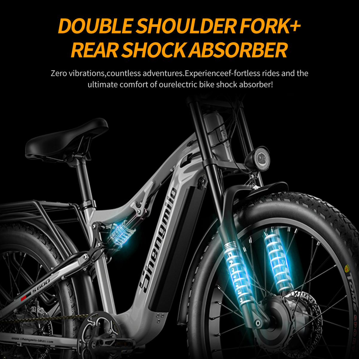 2000W 26-inch Adult Electric Bicycle - S600