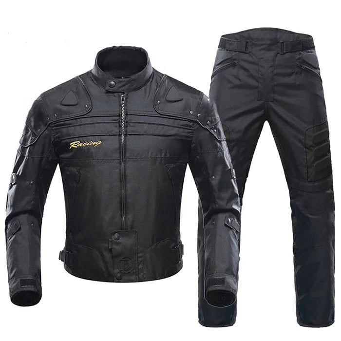 Motorcycle windproof protective riding suit CE certified all seasons-J34