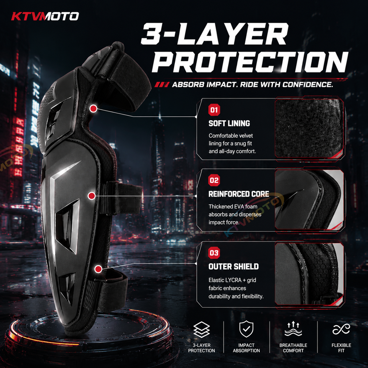 Motorcycle Riding Protective Gear-Y50