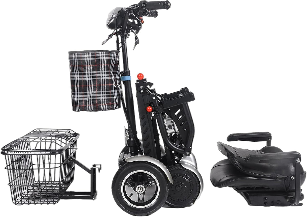 500W Foldable Four-Wheel Electric Scooter - T2