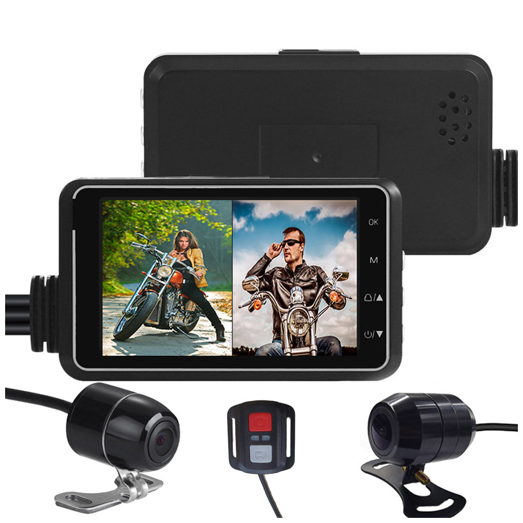 With APP wifi DVR 3 inch screen front and rear camera driving recorder-F04