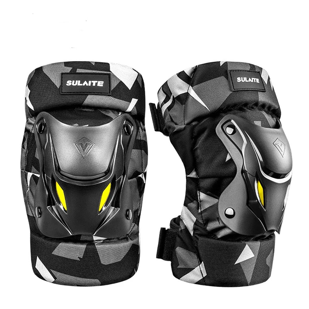 Summer short motorcycle protective gear four-piece set-Y08