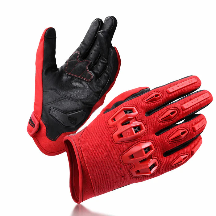 KTVMOTO CE2 Certified Carbon Fiber & Genuine Leather Track Cycling Gloves- G21