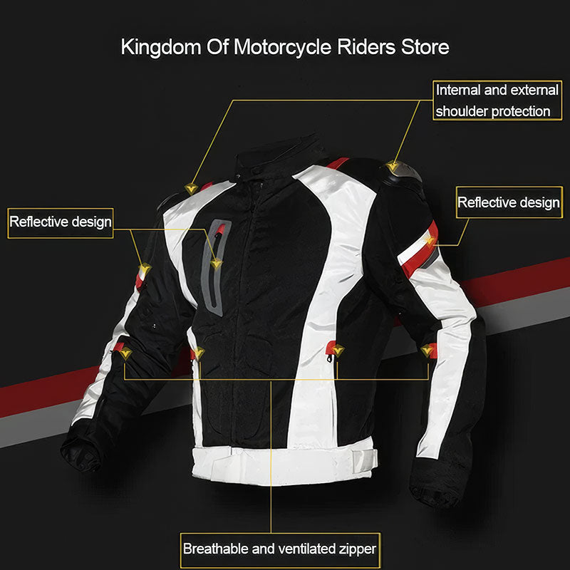 360° Enhanced Protection CE2 Certified Cycling Apparel-J12
