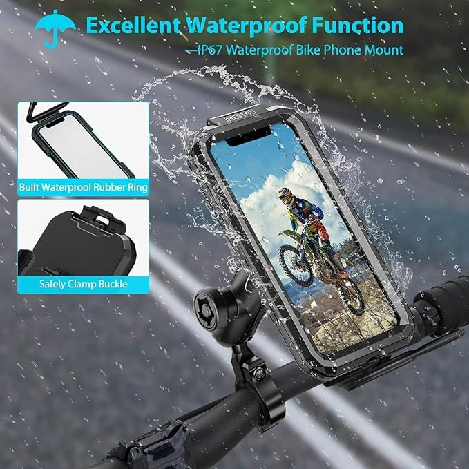 Waterproof Motorcycle Mount for Fast Charger - M22