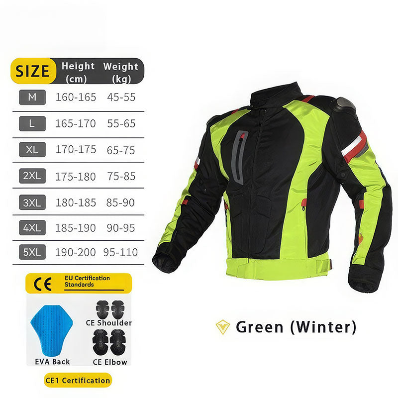 360° Enhanced Protection CE2 Certified Cycling Apparel-J12