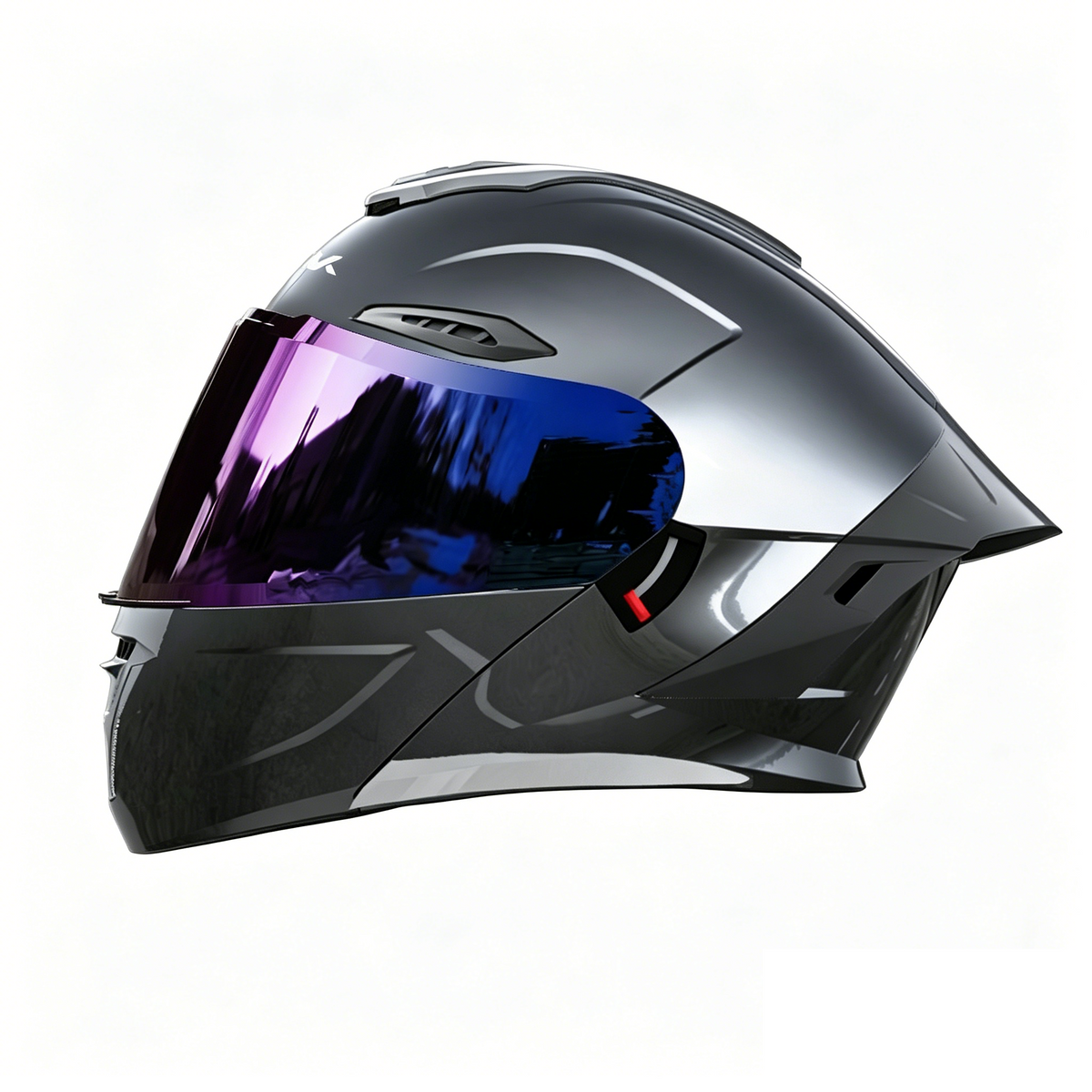 Modular Motorcycle Helmet with Dual Visor-I122