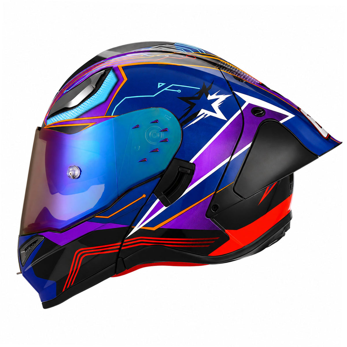 DOT-certified 3-mode modular helmet for all-season riding-I281