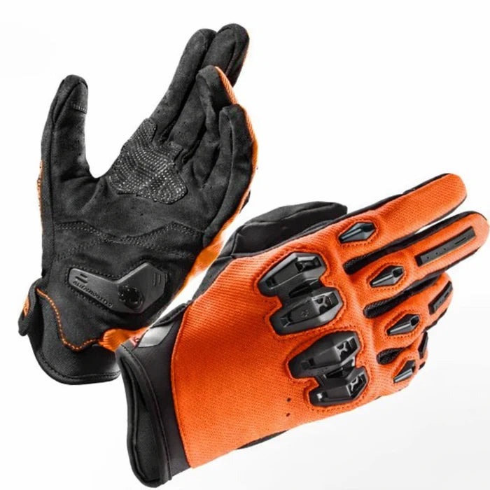 KTVMOTO CE2 Certified Carbon Fiber & Genuine Leather Track Cycling Gloves- G21