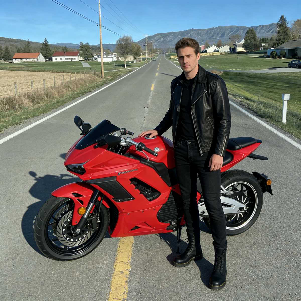 5000w Super Power Racing Sports 2 Wheels Adult Hurricane Model-M12