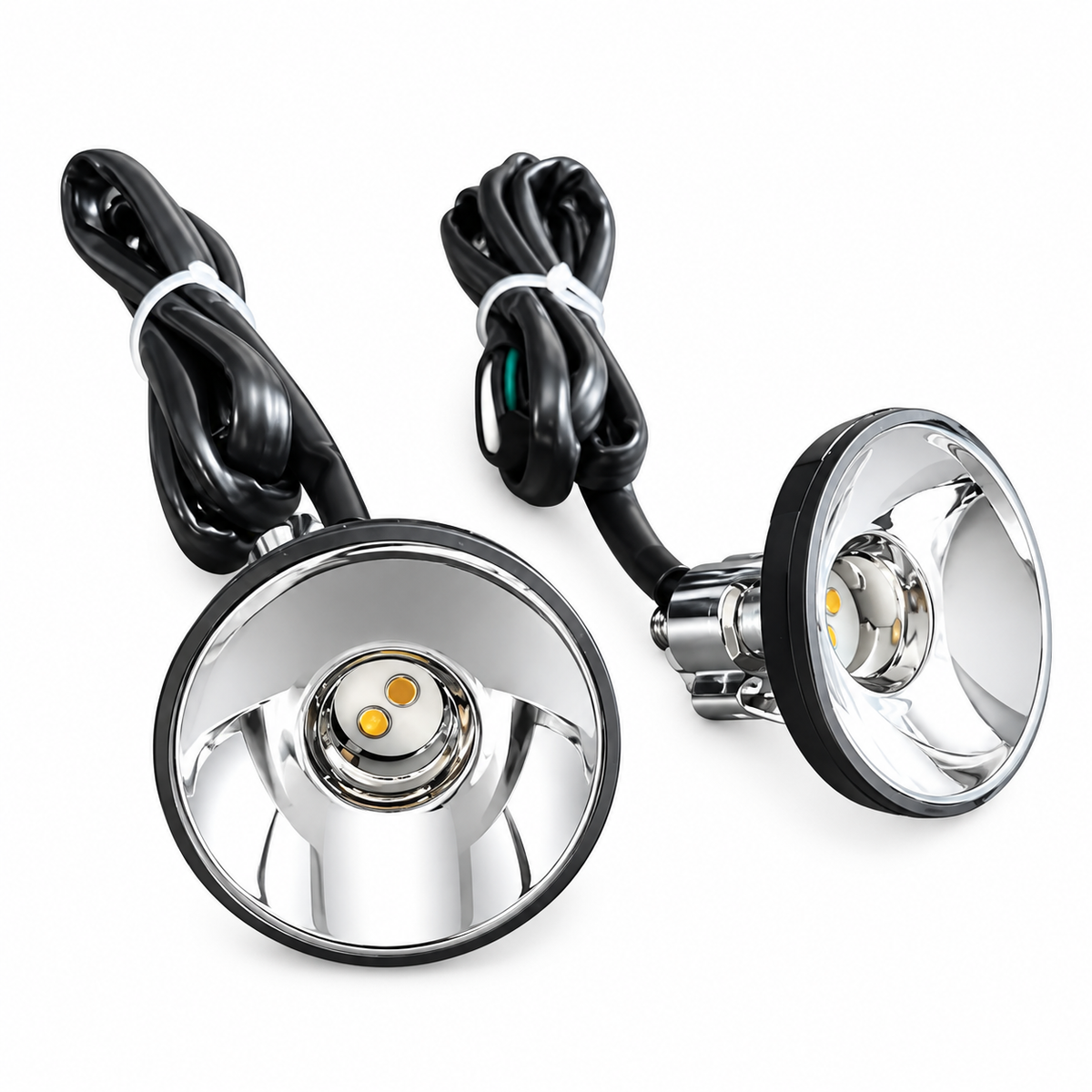 KTVMOTO Harley Halo Running & Turn Signal Lights for Motorcycles -ML09