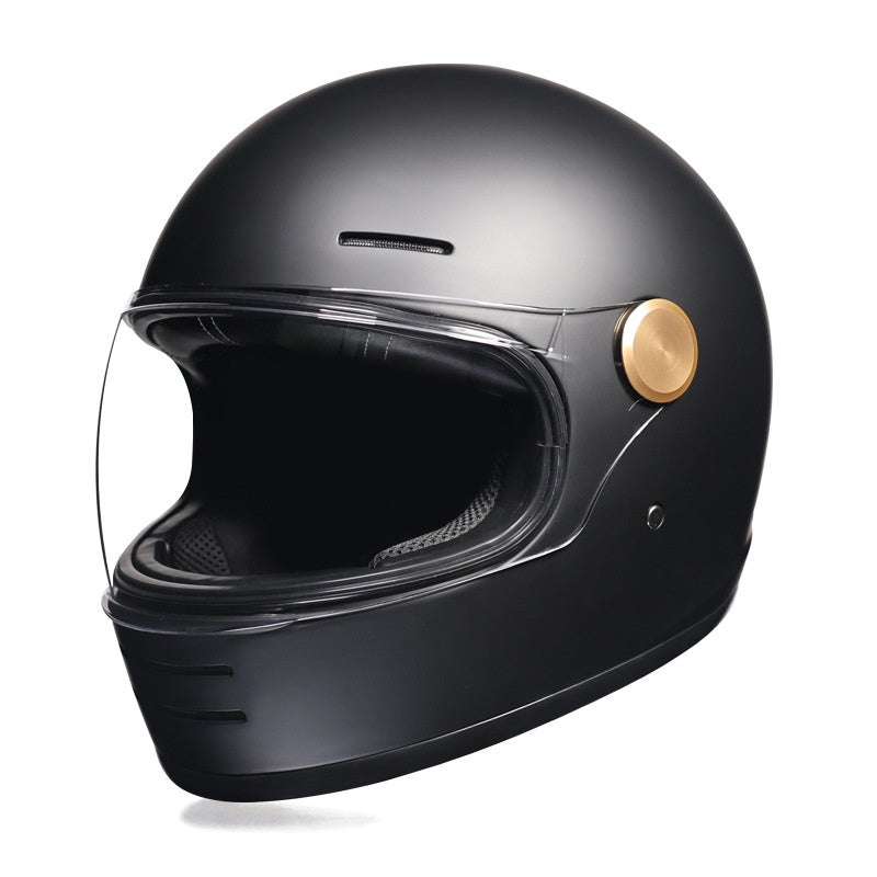 KTVMOTO Retro-style full-face cruiser motorcycle helmet-I250
