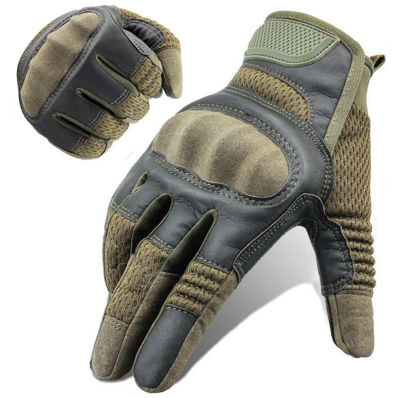 KTVMOTO Tactical motorcycle hard knuckle gloves-G55