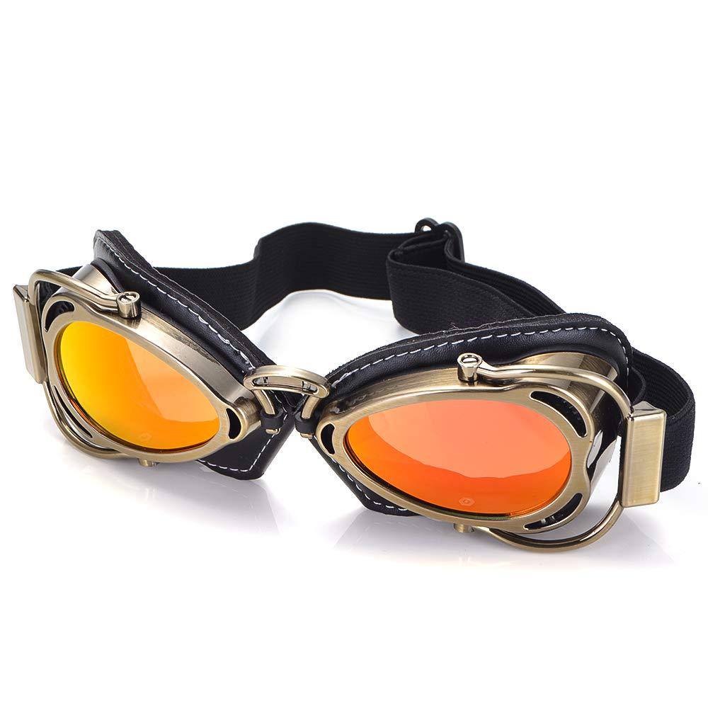 KTVMOTO Retro motorcycle outdoor racing off-road helmet goggles-H41