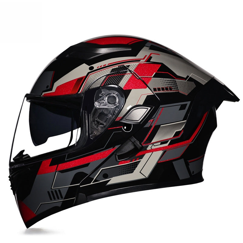 Cyberpunk Mech Full Helmet Motorcycle Helmet Sci-Fi Gear-I59
