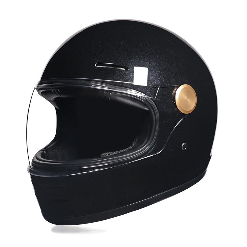 KTVMOTO Retro-style full-face cruiser motorcycle helmet-I250