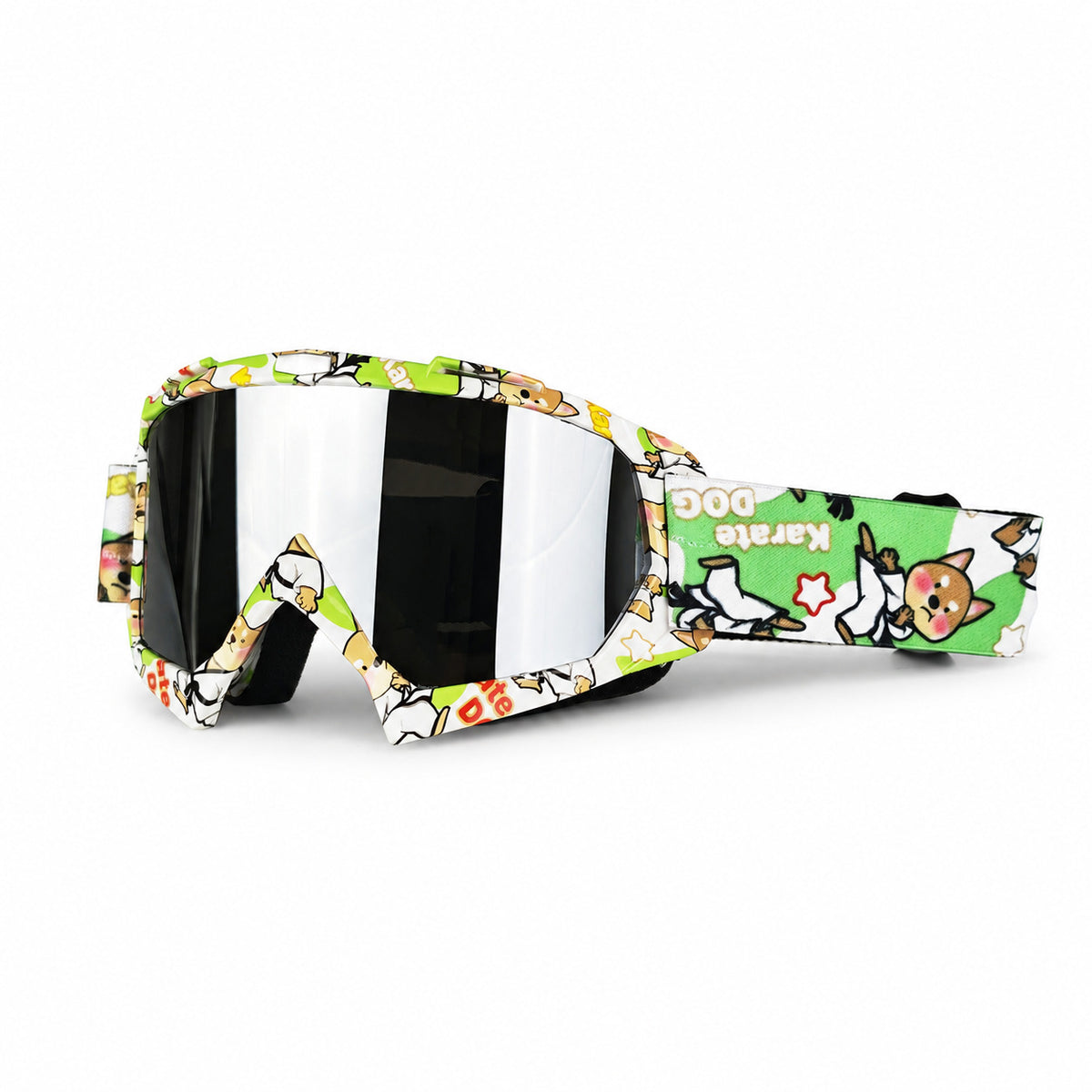 KTVMOTO Lightweight motorcycle outdoor goggles with puppy graffiti-H37