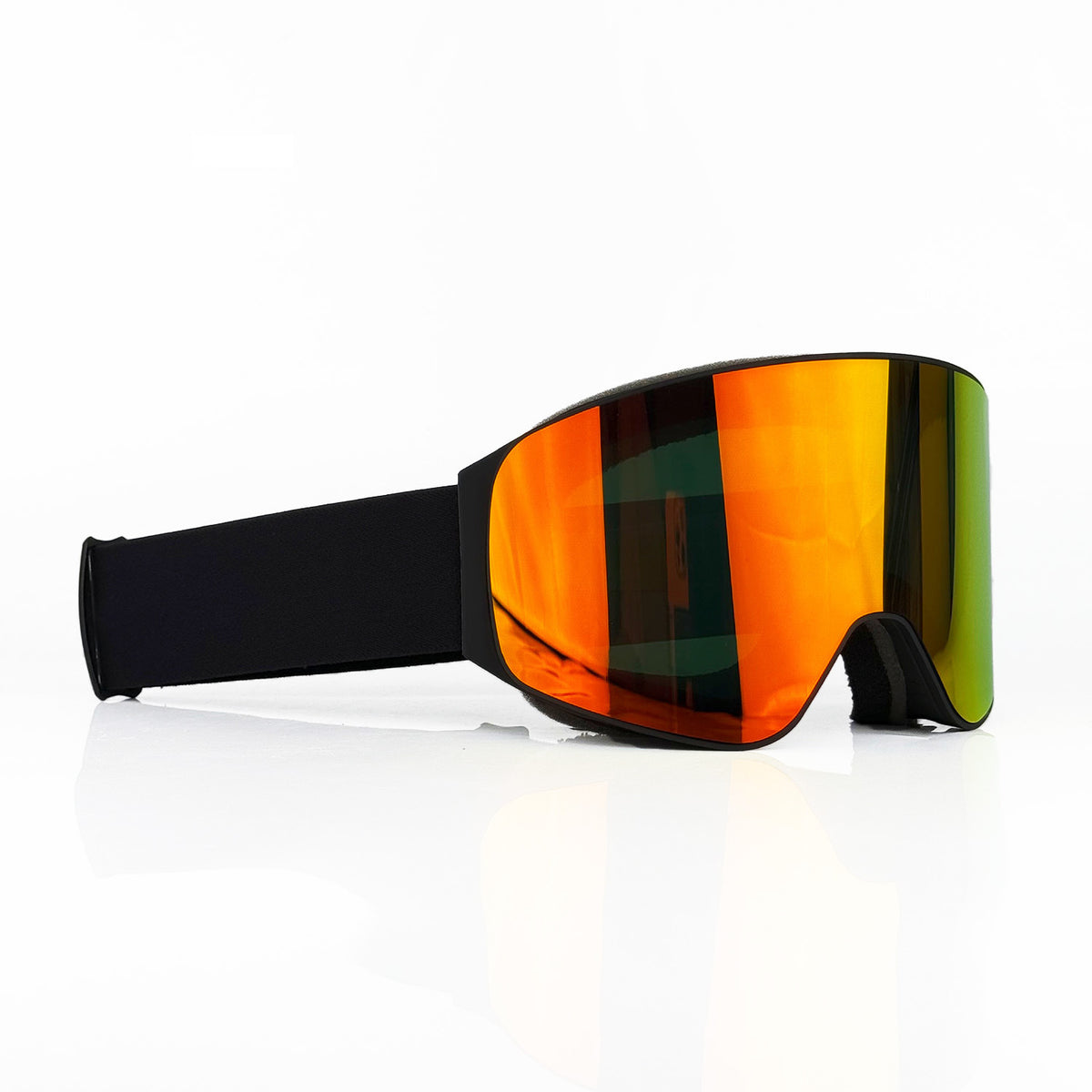 KTVMOTO Electroplated magnetic double-layer anti-fog motorcycle goggles-H61