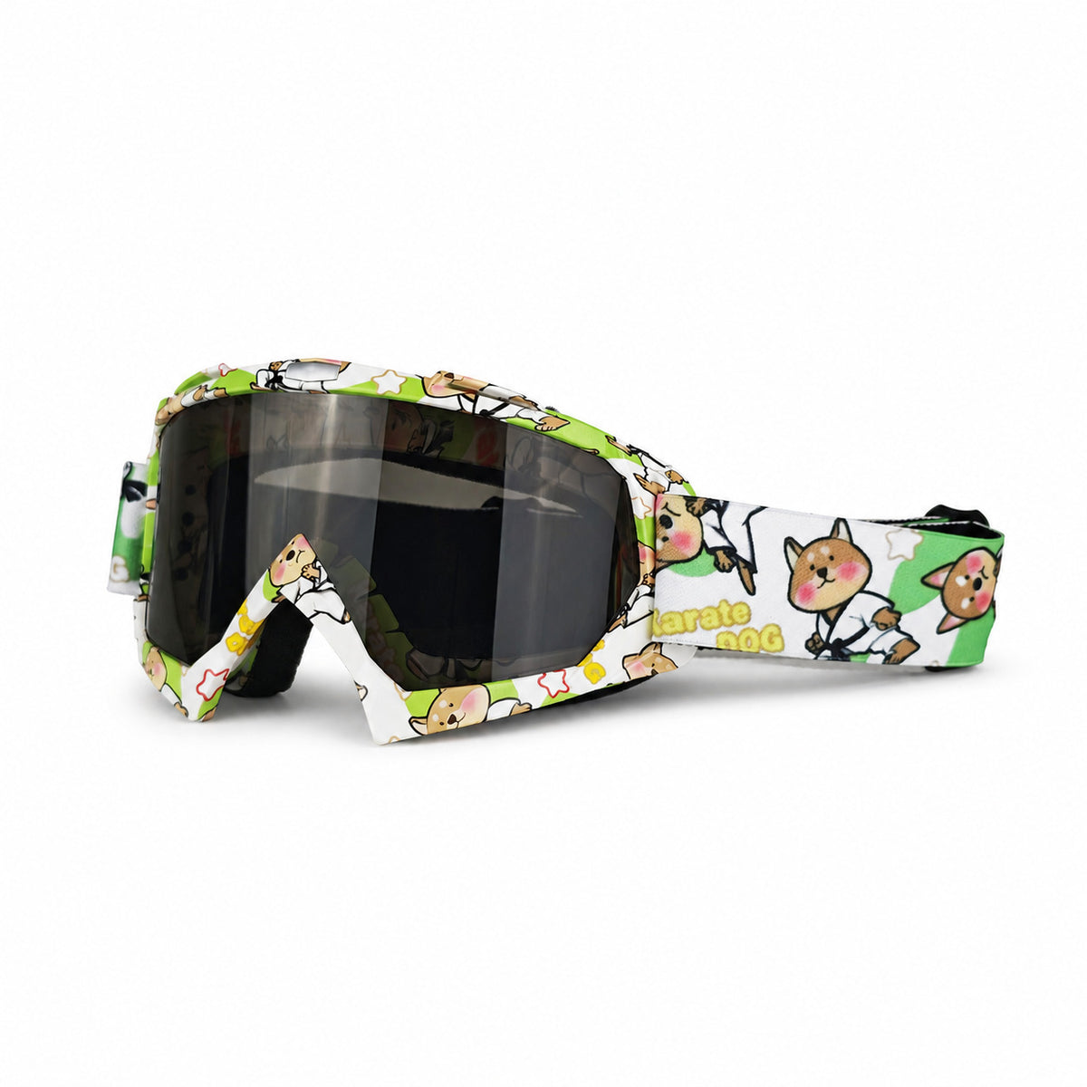 KTVMOTO Lightweight motorcycle outdoor goggles with puppy graffiti-H37