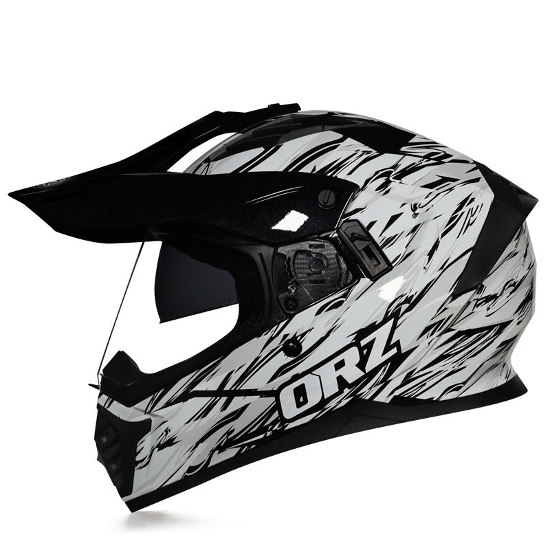 KTVMOTO Adventure Touring and Rally Motorcycle Helmet-I229