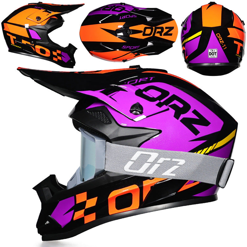 KTVMOTO New Breathable Rally/Motocross Racing Helmet-I224
