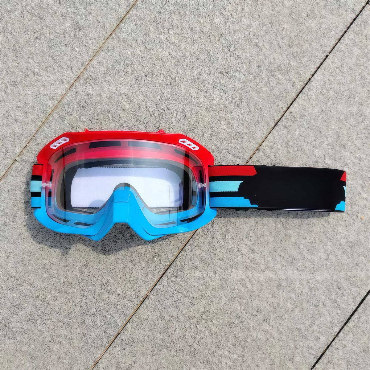 KTVMOTO Motorcycle outdoor off-road goggles (gradient frame)-H72