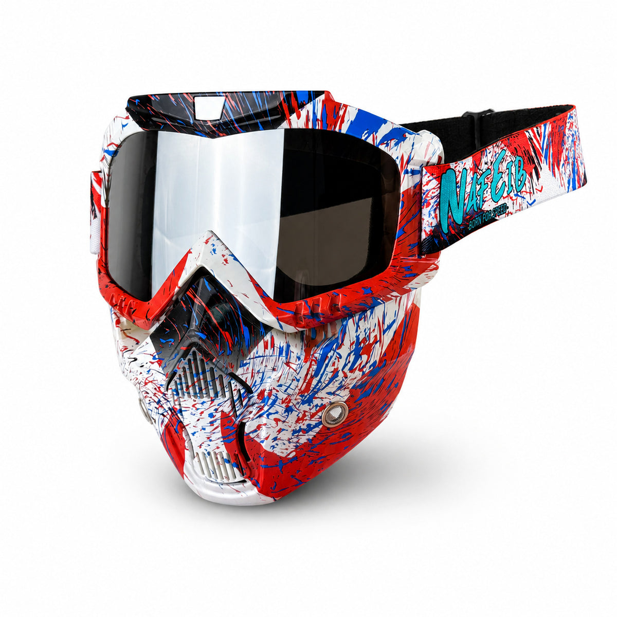 KTVMOTO Motorcycle Riding Goggles and Protective Face Mask-H02