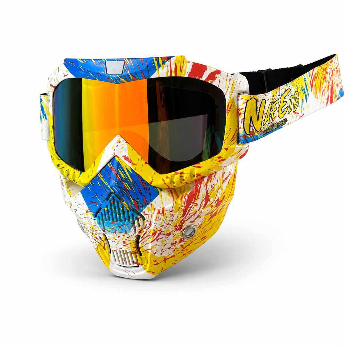 KTVMOTO Motorcycle Riding Goggles and Protective Face Mask-H02