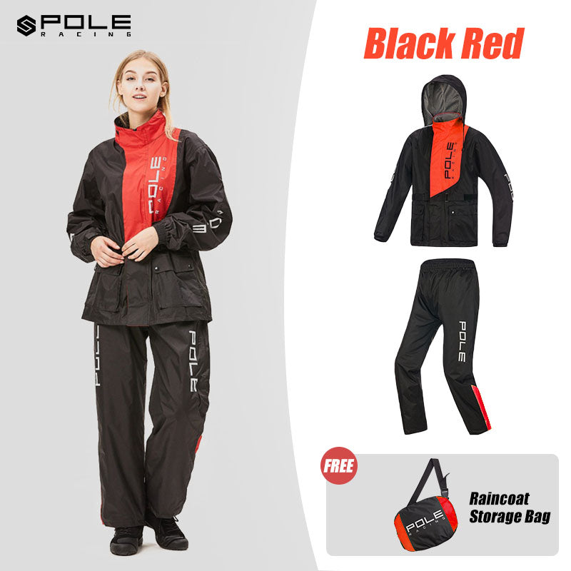 waterproof and reflective raincoat set-C04