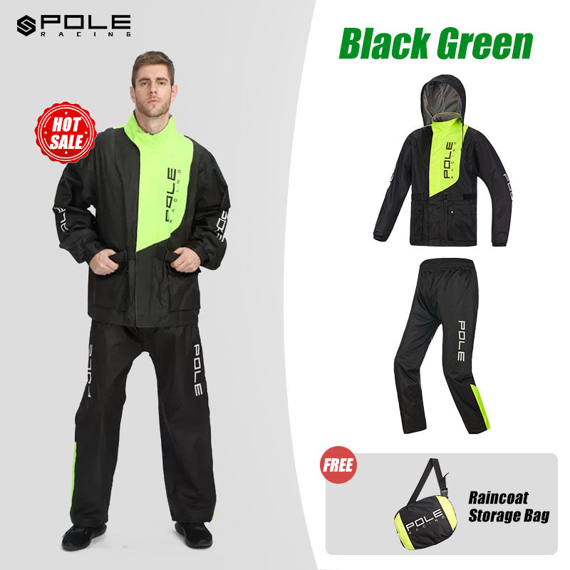 waterproof and reflective raincoat set-C04
