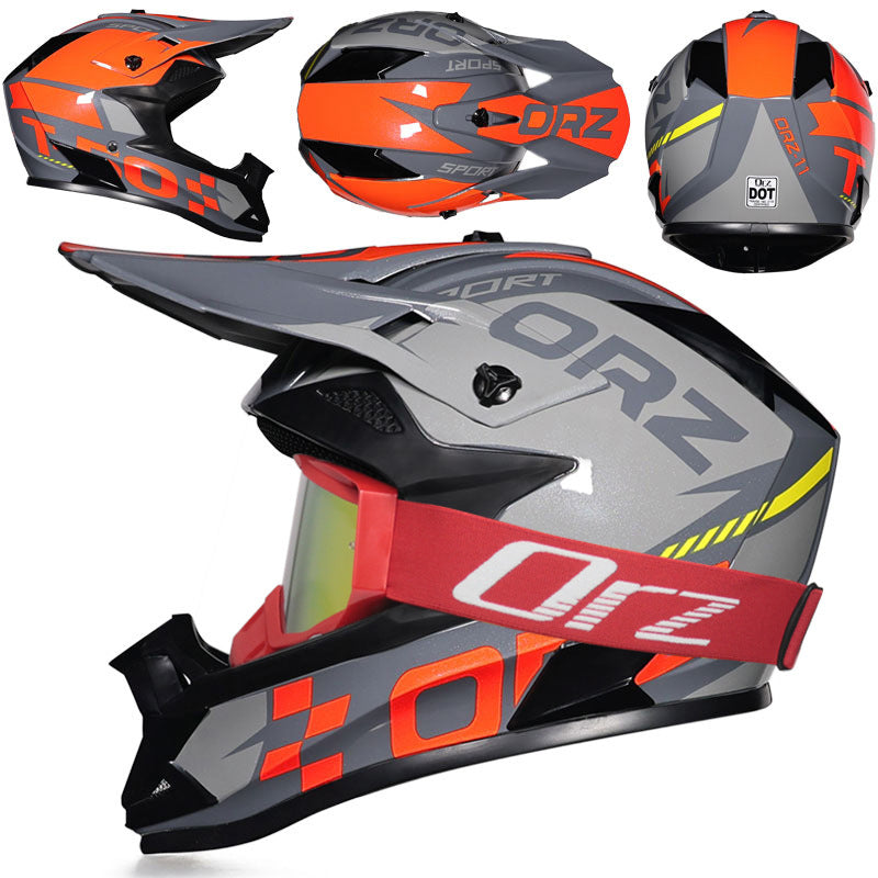 KTVMOTO Motorcycle Rally and Off-Road Racing Helmet-I222